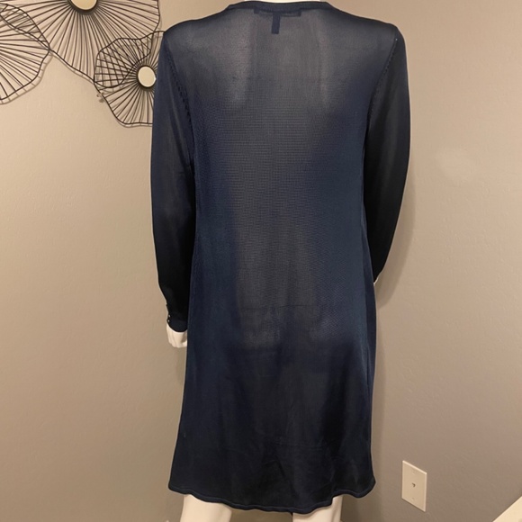 White House and Black Market Cardigan Dark Blue - Picture 10 of 11